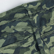 Jeans skinny imprimeu verde army, camuflaj, pantaloni de dama, pe corp, croiala tip creion, Camo jeans