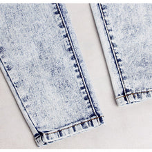 Jeans de dama prespalati, pe corp, pantaloni din denim cu croiala tip creion, skinny, ultra-mulati pe corp