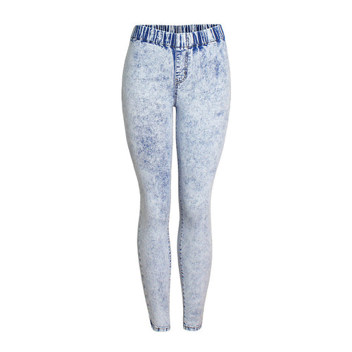 Jeans de dama prespalati, pe corp, pantaloni din denim cu croiala tip creion, skinny, ultra-mulati pe corp